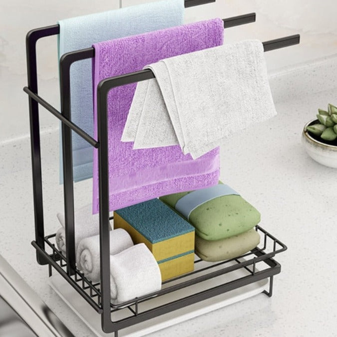 Kitchen Sink Detachable Organizer Rack