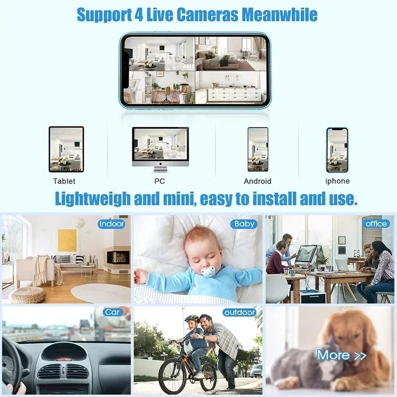 Mini Spy HD WiFi Motion Detection Security Camera - Image 4
