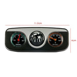 Stylish Retro Car Thermometer Compass