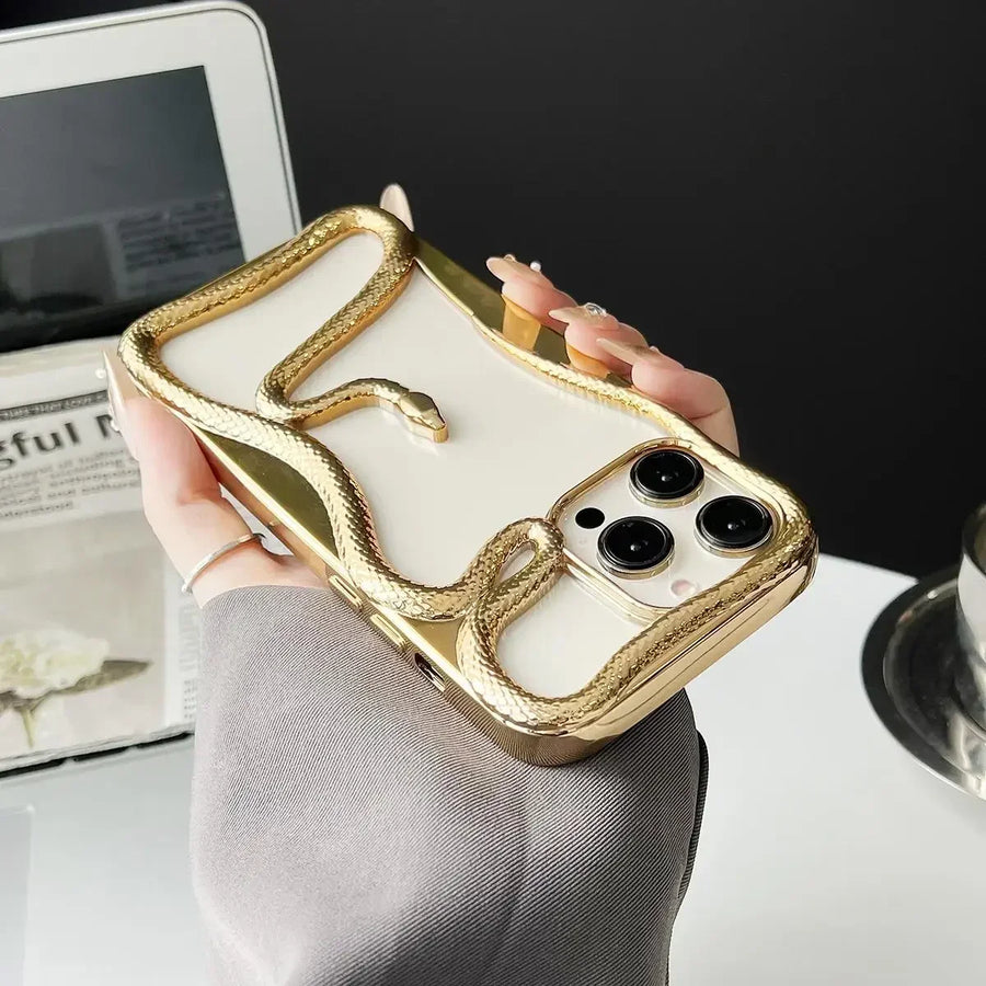 Snake Wrap Retro Phone Case - Image 2