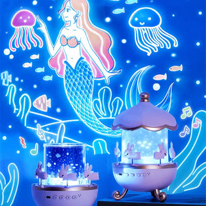 Magical Bunny LED Night Light Projector - Image 0