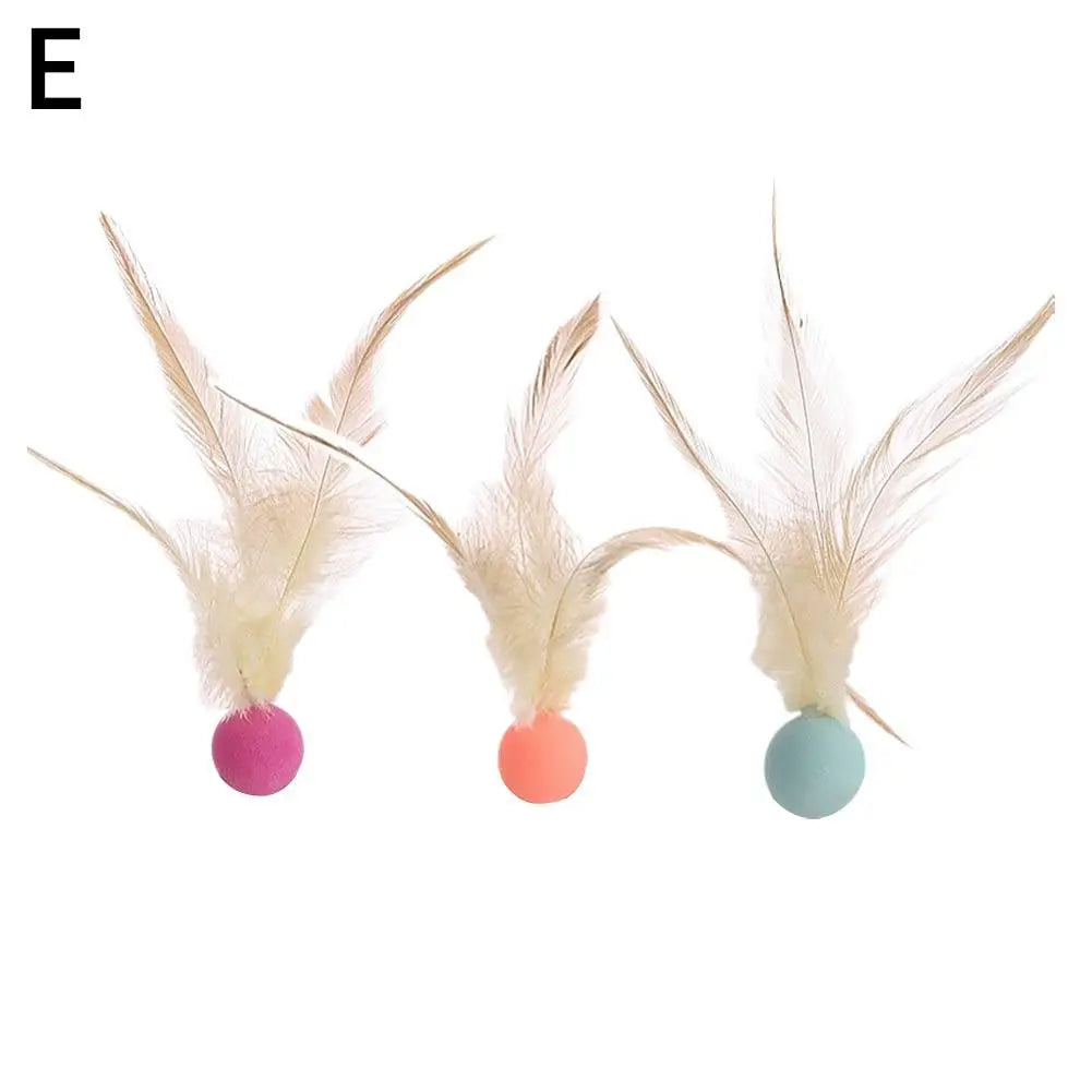 Feather Ball Cat Teaser Interactive Toy - Image 5