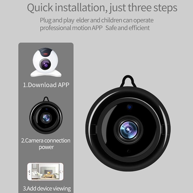 Ultra Mini HD Wifi Night Vision IP Camera - Image 6