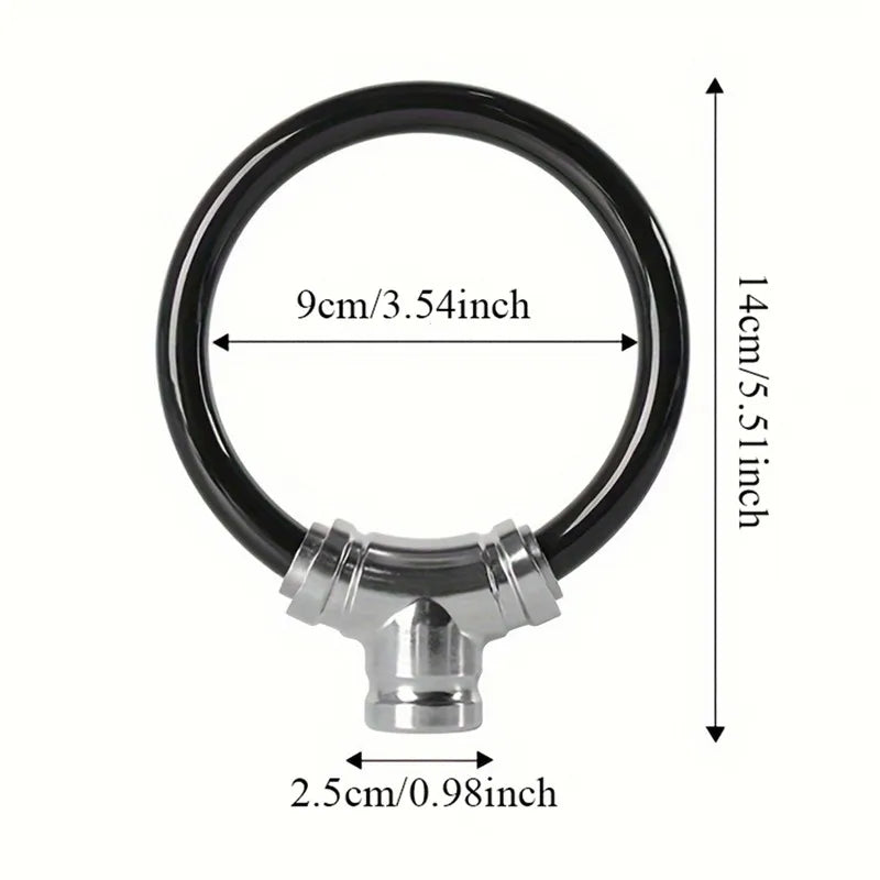 Anti-Theft Secure Steel Bicycle Safety Lock - Image 4