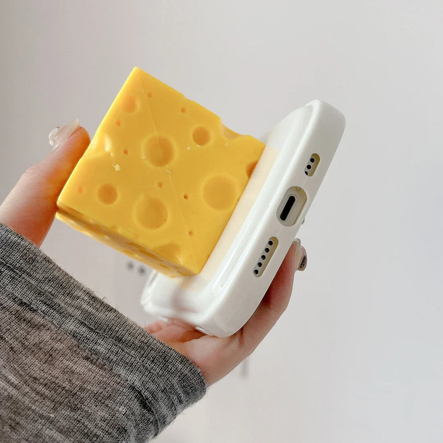 Cheese Lover Mouse iPhone Case - Image 4