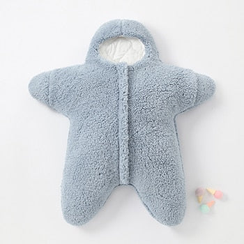 Cute Baby Starfish Winter Onesie