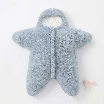 Cute Baby Starfish Winter Onesie - Image 5