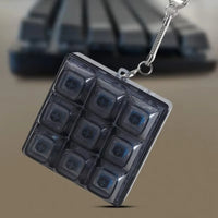 Mechanical Cube Click Fidget Keychain - Image 3