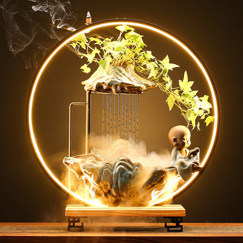 Forest Life Aroma Therapy Waterfall Incense Burner - Image 7