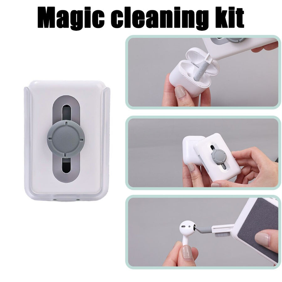6in1 Ultimate Retractable Earphone Keyboard Cleaning Brush - Image 3