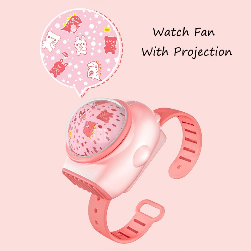 Creative Fan Projector Bracelet