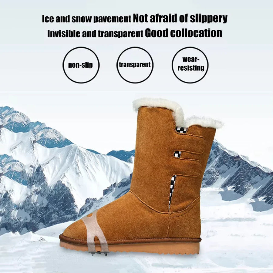 Transparent Anti-Skid Winter Shoe Chain - Image 5