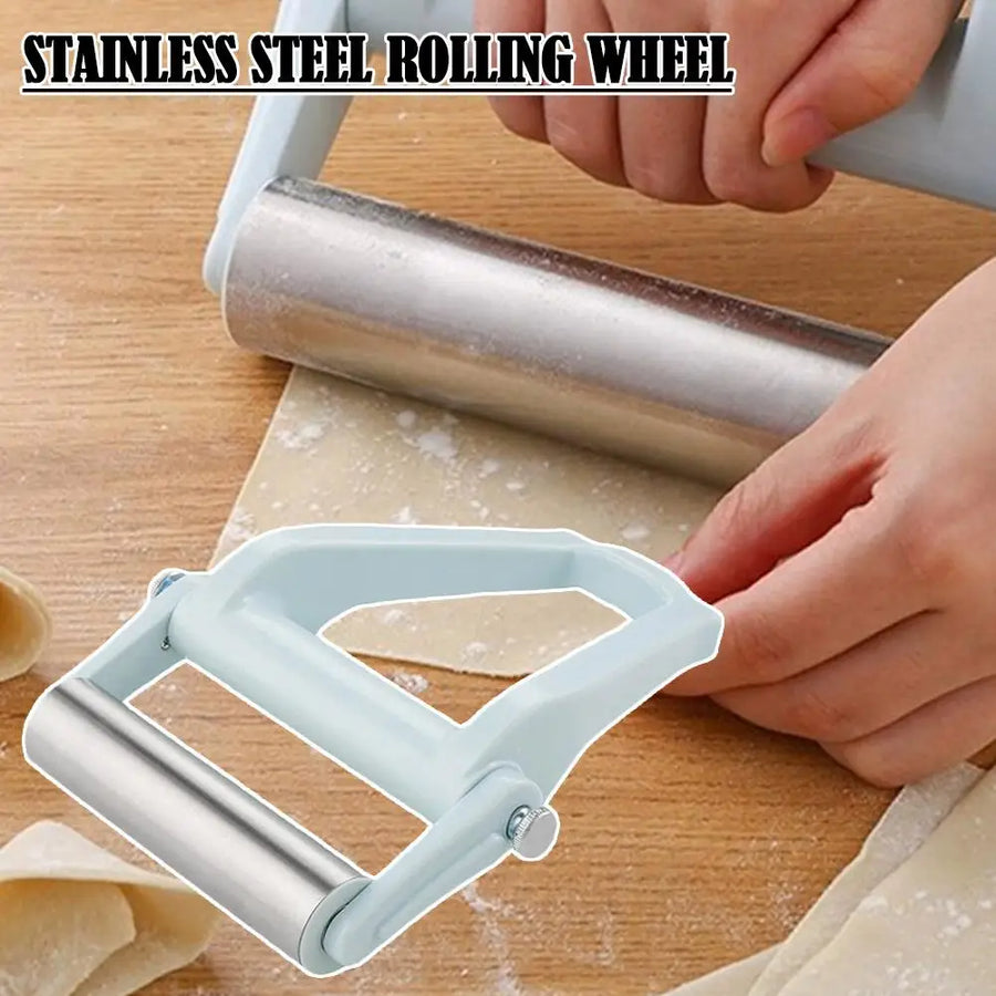 Easy Dough Maker Baking Stainless Steel Roller - Image 4