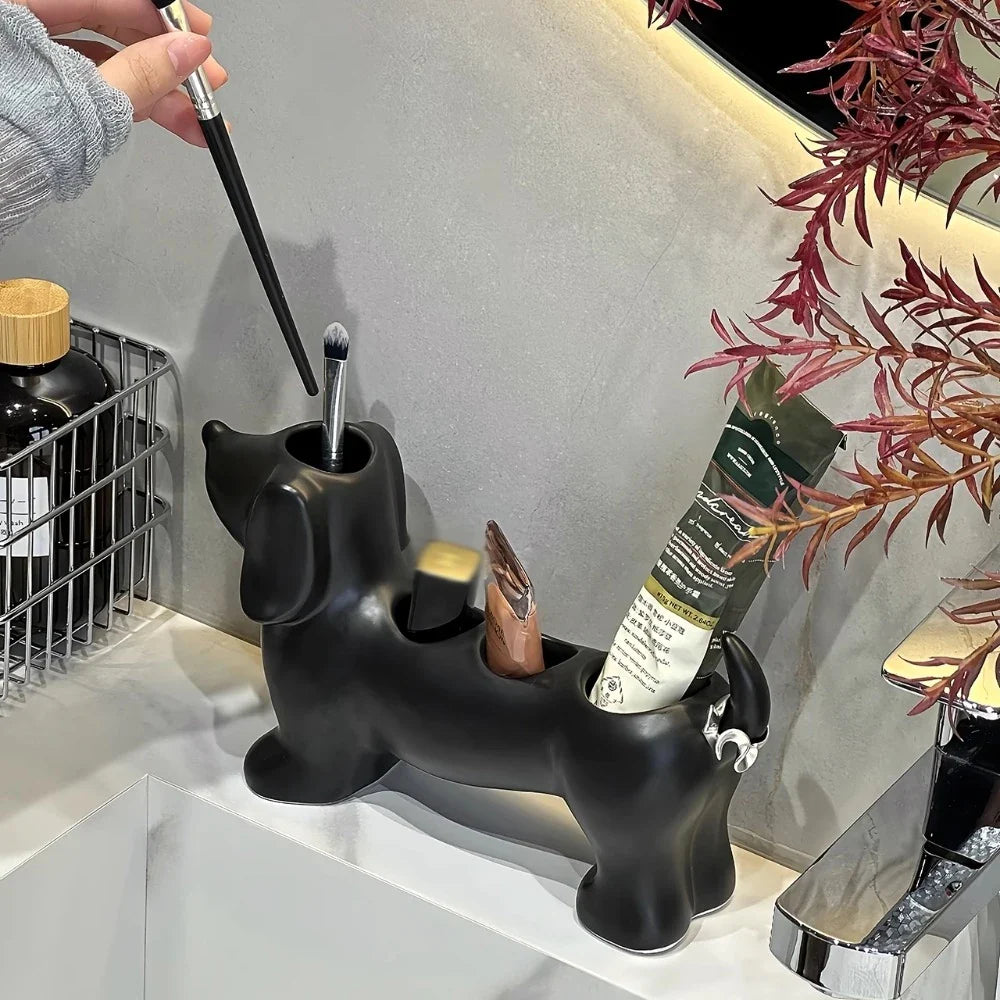 Sausage Dog Multi-Purpose Bathroom Organizer - Image 4