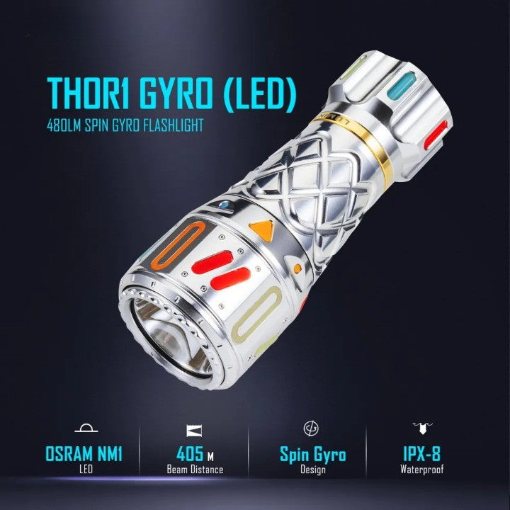 Ultimate Futuristic Gyro Outdoor Flashlight - Image 6
