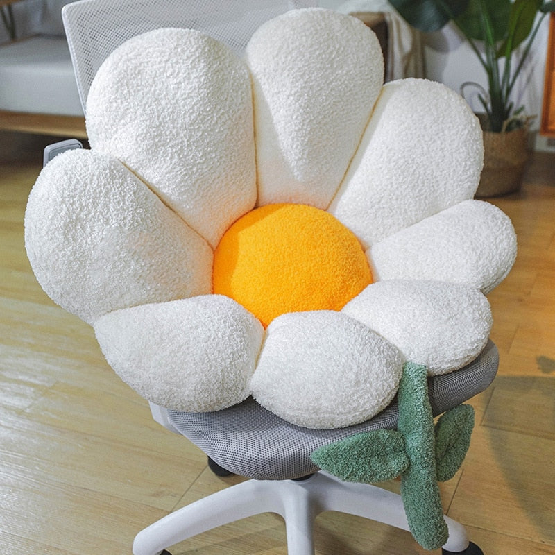 Golden Blossom Sunflower Soft Seat Cushion - Image 4