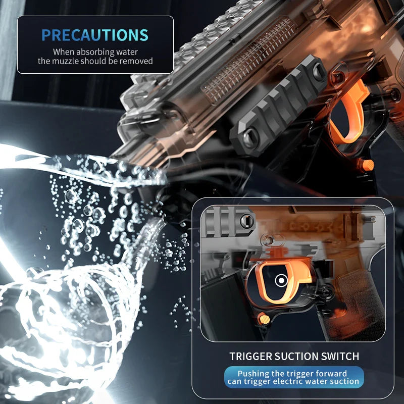 Spray & Strike Auto Electric Water Gun - Image 3