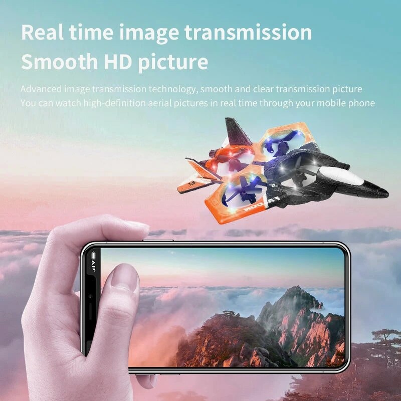Durable Foam Remote Control Drone Toy Plane - Image 3