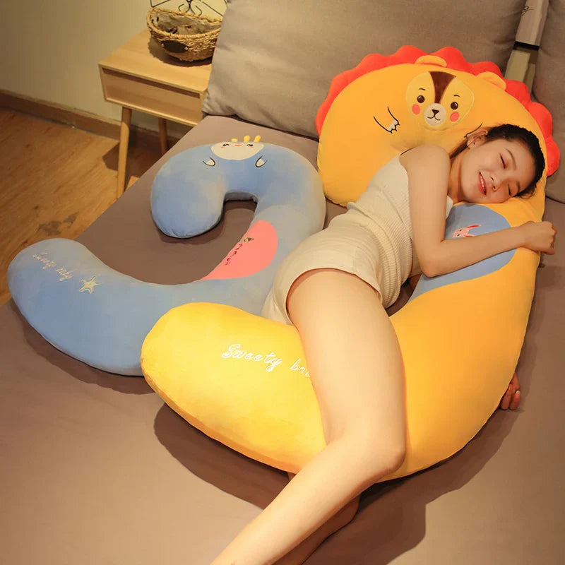 Oversized Cuddle Monster Snuggly Plush Pillow - Image 2