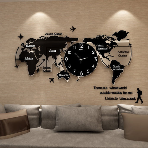 Artsy Time Unique Acrylic 3D DIY Wall Clock - Image 0