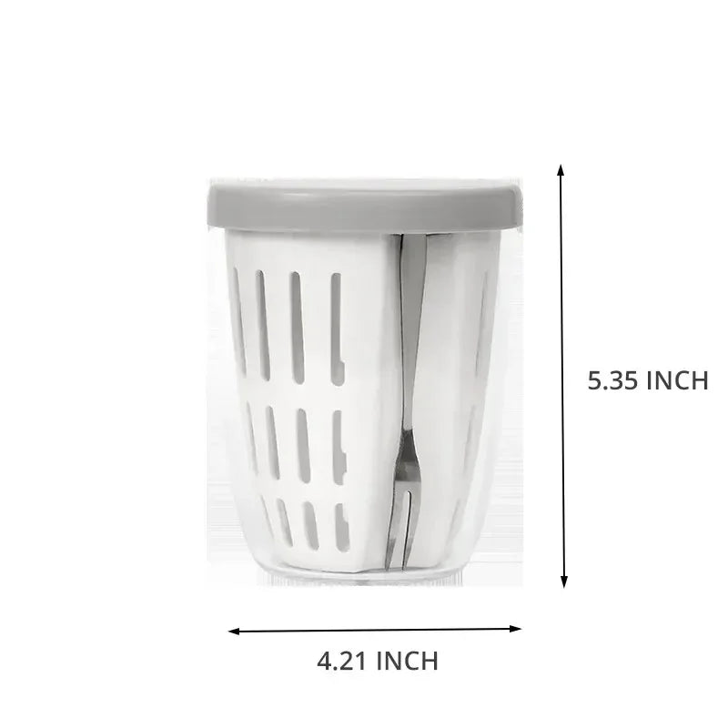 Long Lasting Portable Drain Fruit Cup - Image 2