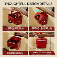 Flip Click Wall-Mounted Kitchen Trash Bin - Image 4