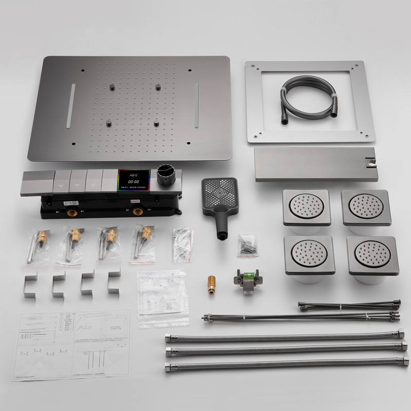 Smart Digital Touchscreen Multi-Jet Rainfall Shower System - Image 4