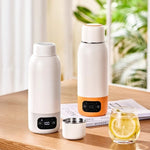 Smart Digital Adjustable Temperature Travel Heating Thermos