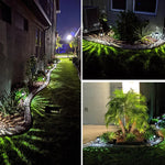 Solar-Powered Decorative LED Garden Illumination Lamps