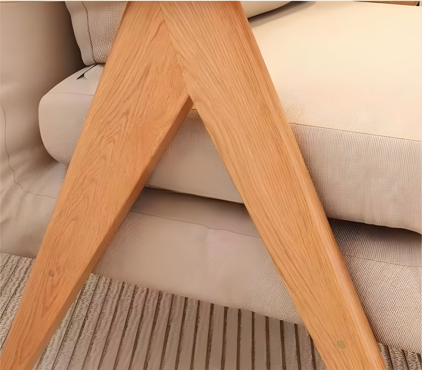 Space Saving Foldable Nordic Sofa Bed - Image 4