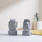 Stone Face Eyeglass Holder Stand