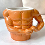 Strong Muscle Arm Ceramic Mug