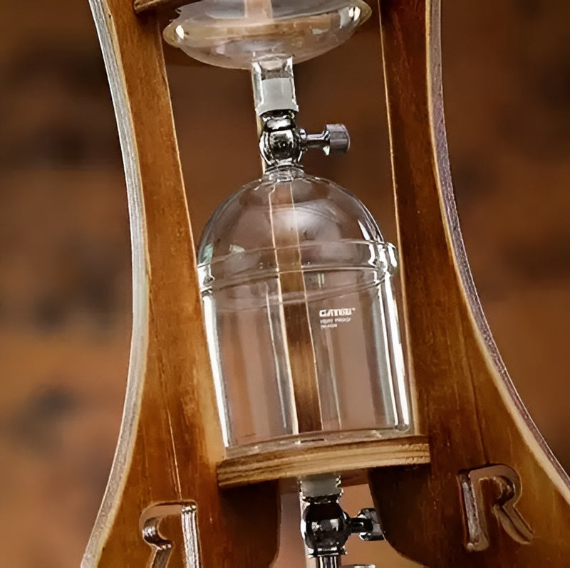 Wooden Handcrafted Ice Drip European Coffee Maker - Image 3