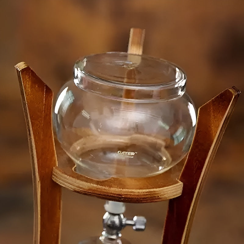 Wooden Handcrafted Ice Drip European Coffee Maker - Image 5