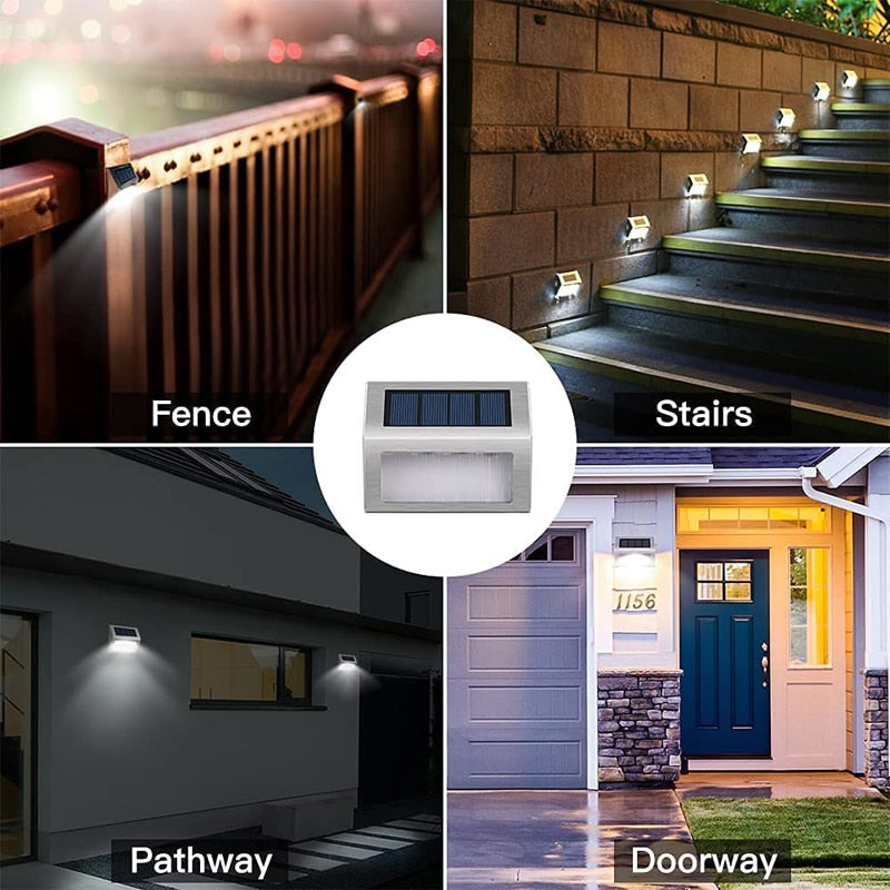 Solar Powered LED Outdoor Stairs Light - Image 5