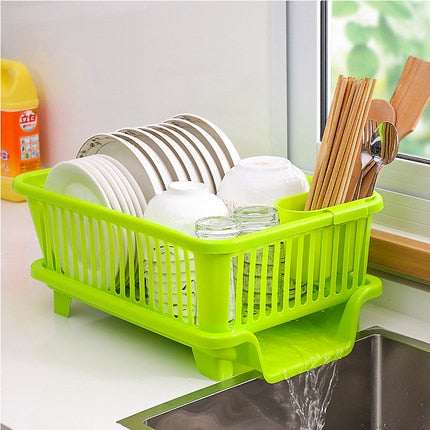 Kitchen Countertop Dish Drainer Rack