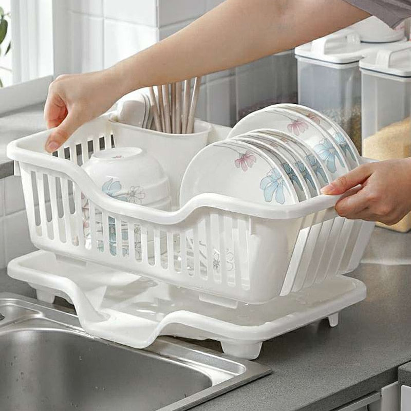 Kitchen Countertop Dish Drainer Rack - Image 1