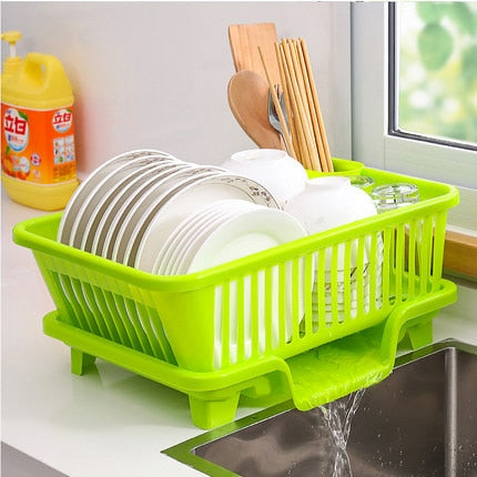 Kitchen Countertop Dish Drainer Rack