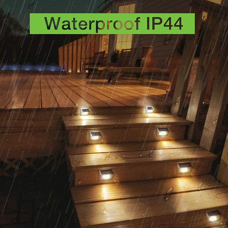 Solar Powered LED Outdoor Stairs Light - Image 3