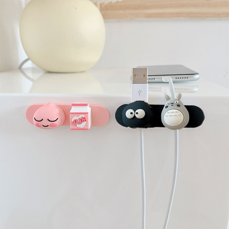 Universal Cartoon Magnetic Cable Holder - Image 0