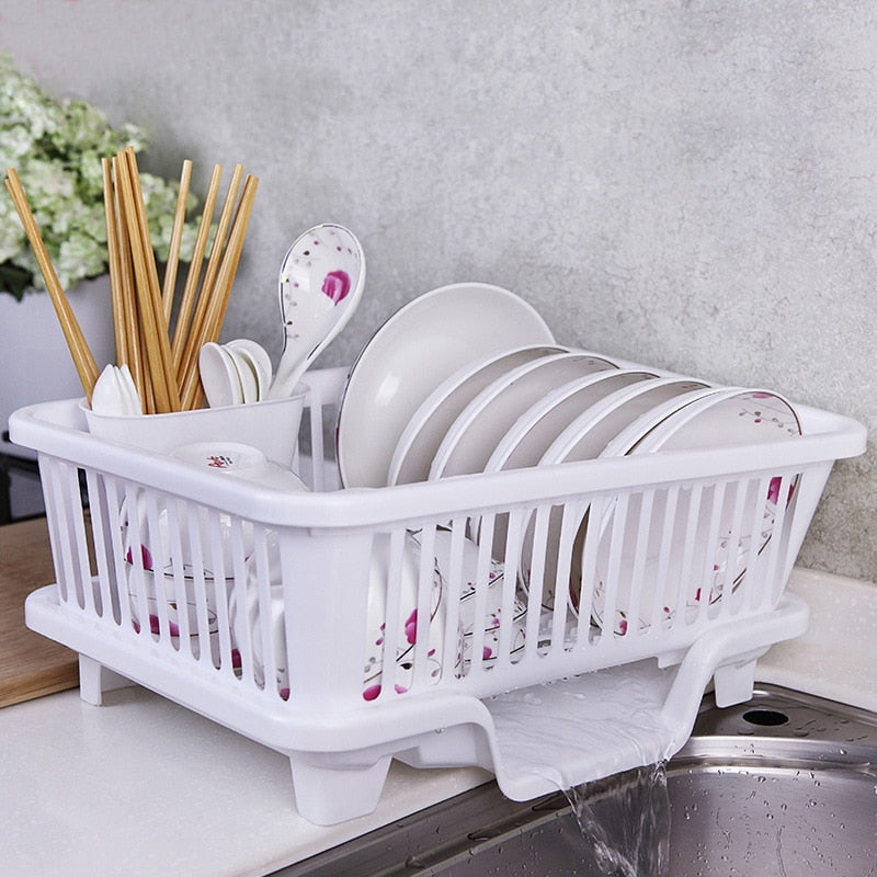 Kitchen Countertop Dish Drainer Rack