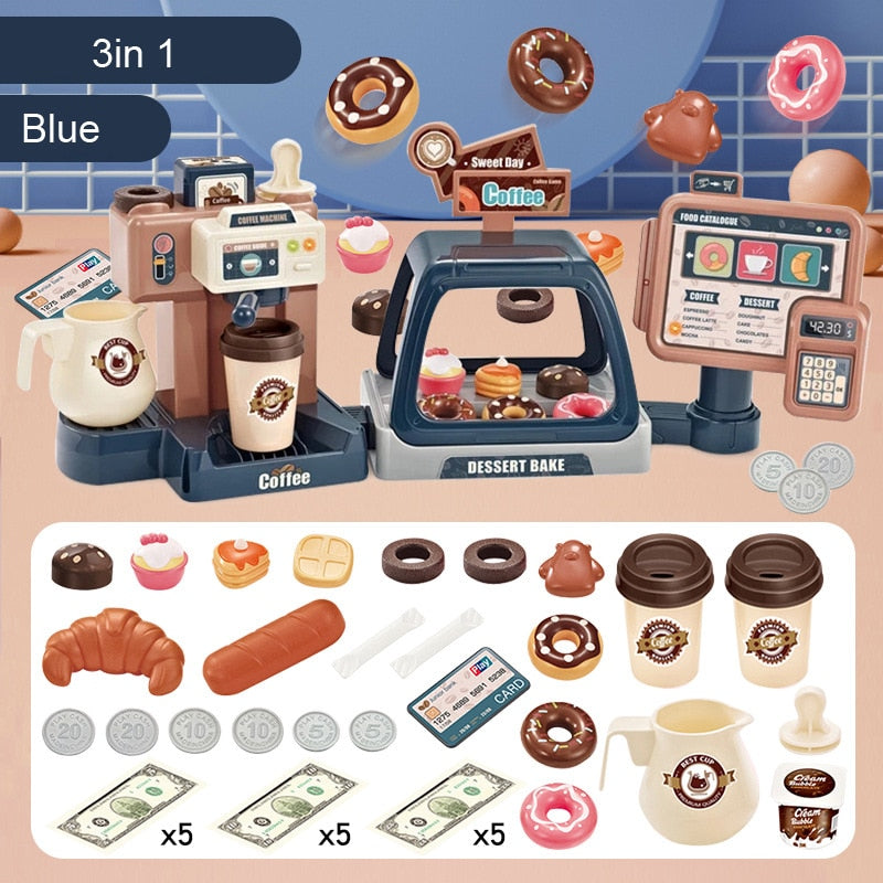 Kids Coffee Shop Toy Set - Image 7