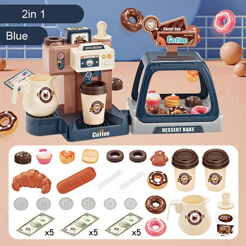 Kids Coffee Shop Toy Set - Image 6