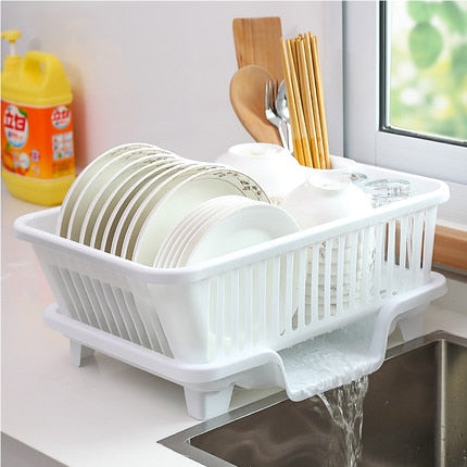 Kitchen Countertop Dish Drainer Rack