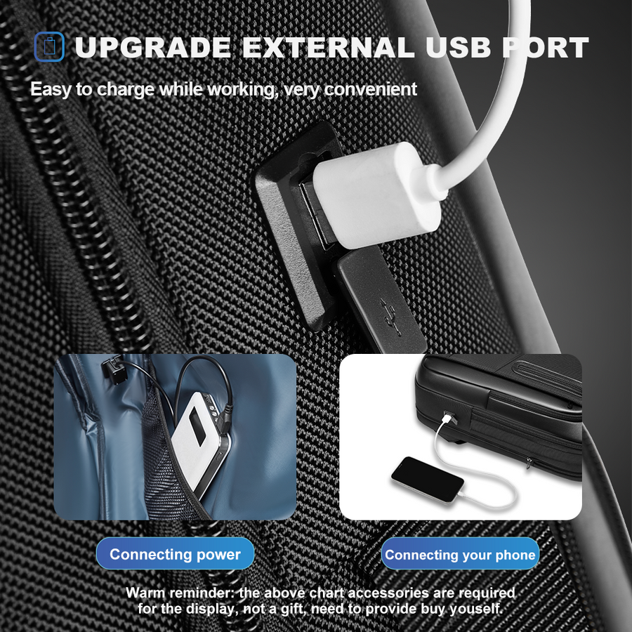 Waterproof USB Charging Elite Pack Laptop Backpack - Image 2