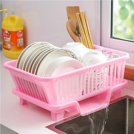 Kitchen Countertop Dish Drainer Rack