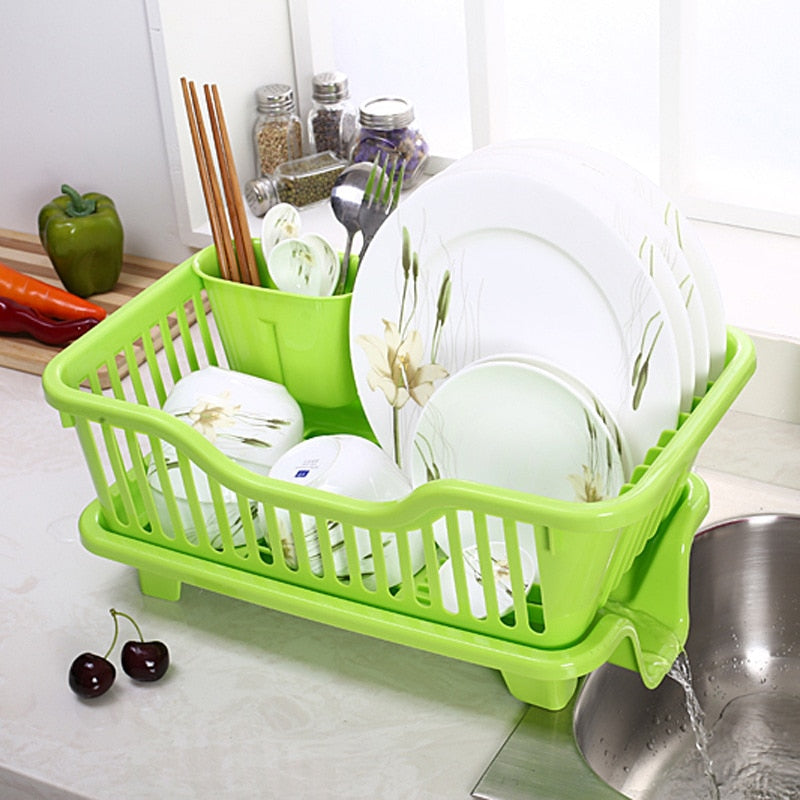 Kitchen Countertop Dish Drainer Rack - Image 11