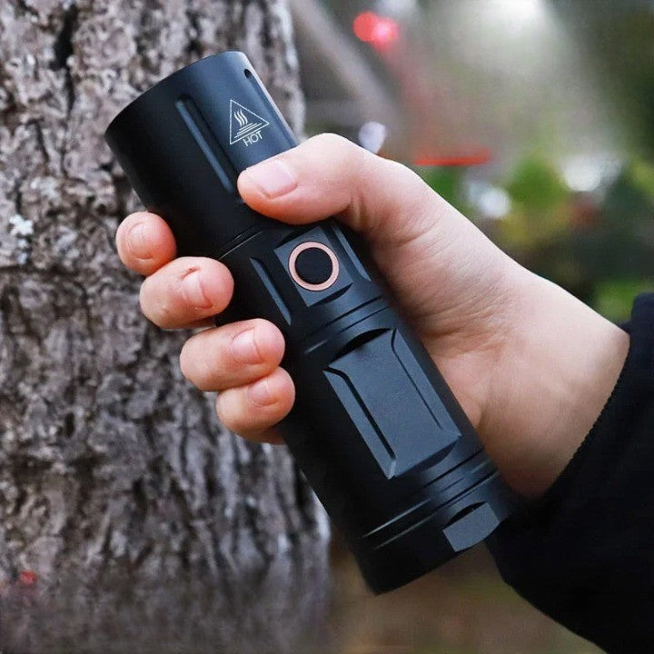 Ultra Bright Night Beam Rechargeable Flashlight - Image 0