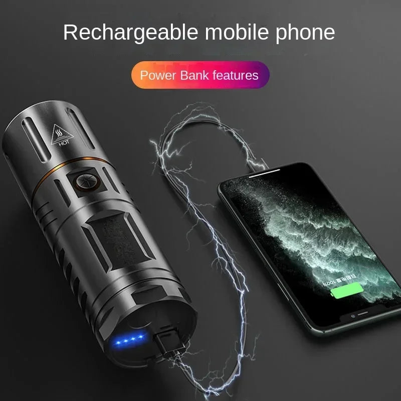 Ultra Bright Night Beam Rechargeable Flashlight - Image 2