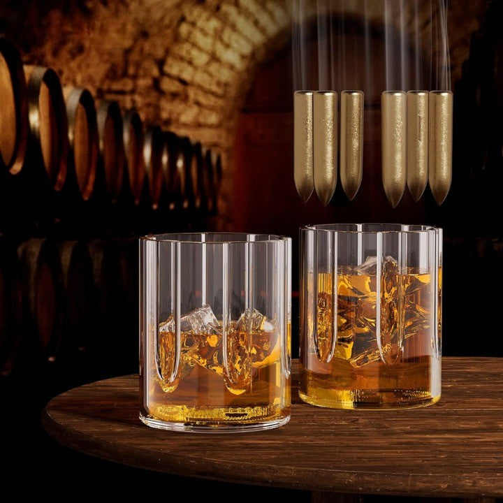 Unique Revolver Liquor Decanter Set - Image 2